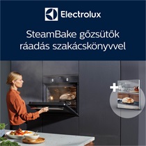 SteamBake gőzsütők ráadás szakácskönyvvel