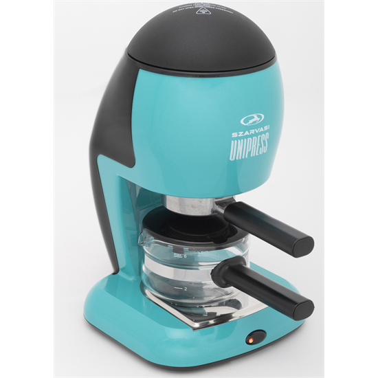 Szarvasi SZV-624 Unipress kávéfőző, türkizkék