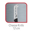 Tefal K2213314 Comfort nemesacél sajt kés, 12 cm