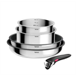 Tefal L8813S75 Ingenio Cook Eat serpenyő, 3 részes