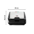 Tefal SW854D16 Snack Collection 4 in 1 szendvicssütő