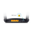 Tp-link TL-MR6400 300 Mbps vezeték nélküli N-es 4G LTE Router