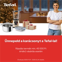 Ünnepeld a karácsonyt a Tefal-lal!