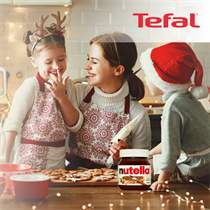 Vásárolj Tefal terméket 10.000 Ft felett, és Nutellát kapsz ajándékba