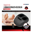 Vivamax légpárnás lábmasszírozó készülék hőterápiával (GYVM45)