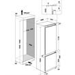 Whirlpool WH SP70 T232 P beépíthető hűtő-fagyasztó