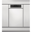 Whirlpool WSBO3O23PFX beépíthető keskeny mosogatógép