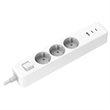 Xiaomi  POWER STRIP (2C1A) EU 20W, 3-as hálózati elosztó, USB csatlakozás 2c1a (BHR07UKEU)