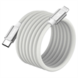 Yenkee YCU MAGNETIC 01 WH USB-C/Lightning adatkábel