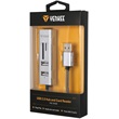 Yenkee YHC 101SR USB 2.0 elosztó és kártyaolvasó