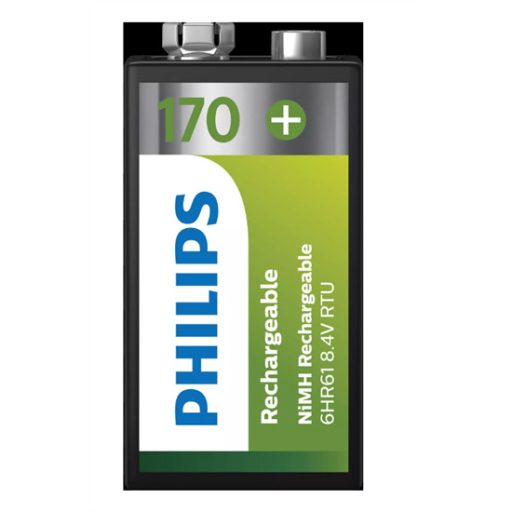 Philips 9VB1A17 170MAH, 9V AKKUMULÁTOR