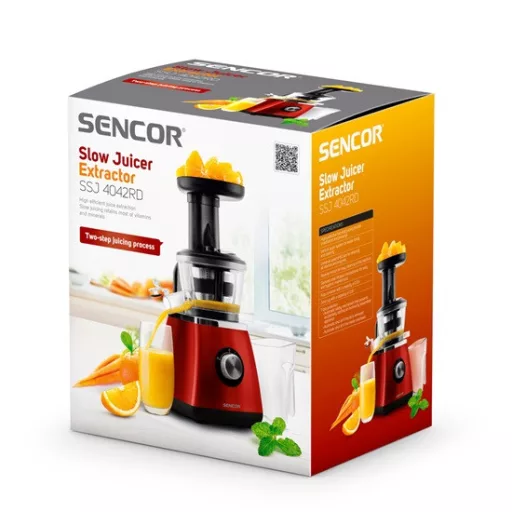 Sencor SSJ 4042RD gyümölcsprés RED (értékcsökkentett)