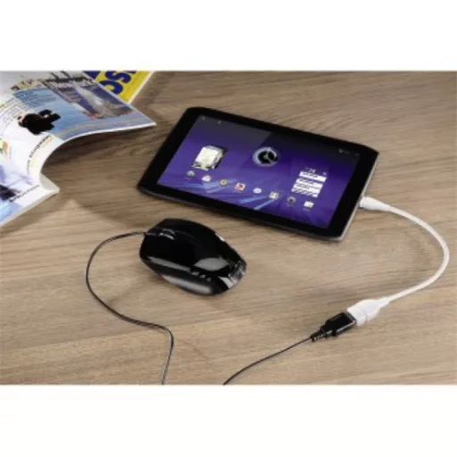 Hama 54518 Micro USB OTG adapter 0,15 méter fehér