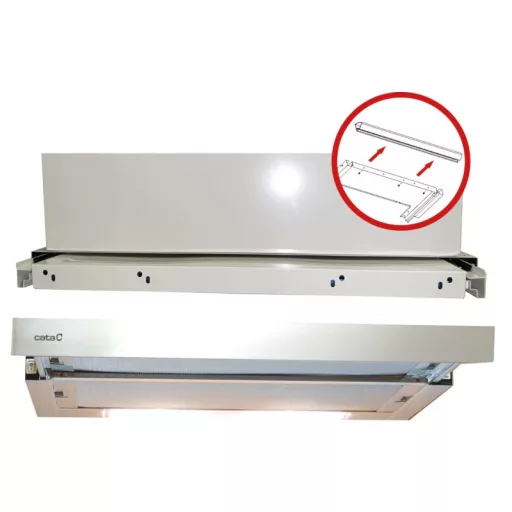 Cata TF-2003/70/D LED duralum teleszkópos páraelszívó ujjlenyomatmentes felülettel