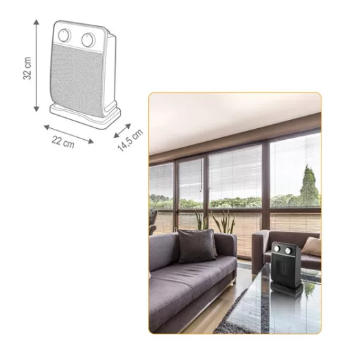 Home by Somogyi FK 29 kerámia fűtőtest