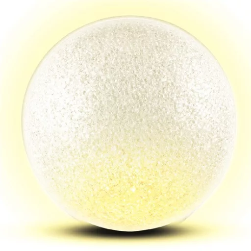 Home by Somogyi GLE 20/WW EVA gömb dekoráció, 2 melegfehér LED, Ř20 cm