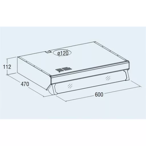 Cata F-2050 WH/L fehér standard páraelszívó