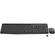   Logitech MK235 vezeték nélküli billentyűzet + egér szett, magyar, USB-s adapter