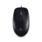 Logitech B100 Optikai egér, USB, Fehér