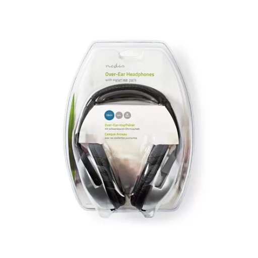 Nedis HPWD1201BK fejhallgató (értékcsökkentett)