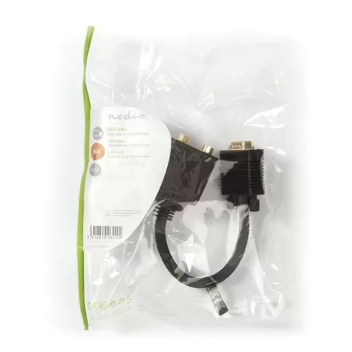 Nedis_CCGP59120BK02_VGA_kabel_VGA-dugasz_-_2_db_VGA-aljzat_02_m_fekete-i500274
