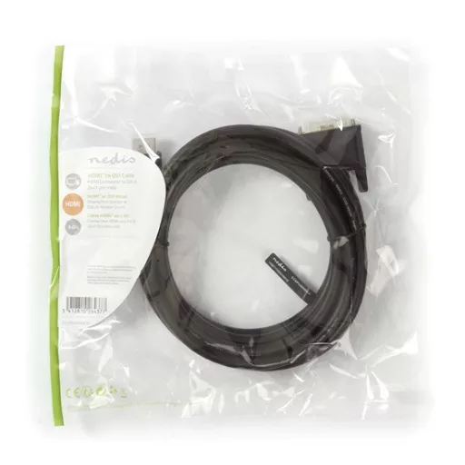 Nedis CCGP34800BK30 HDMI-DVI kábel