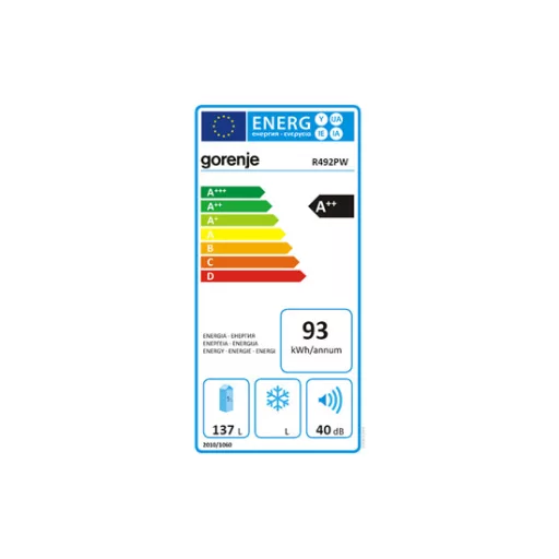 Gorenje R492PW egyajtós hűtőszekrény