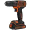 Black and Decker BDCDC18BAFC-QW akkumulátoros fúró/csavarozó + koffer