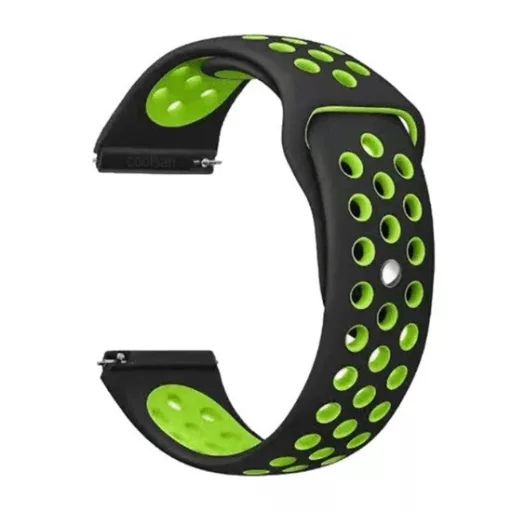 Mybandz_20SKU4578_lelegzo_szilikon_oraszij_fekete-zold_20mm-i1003946