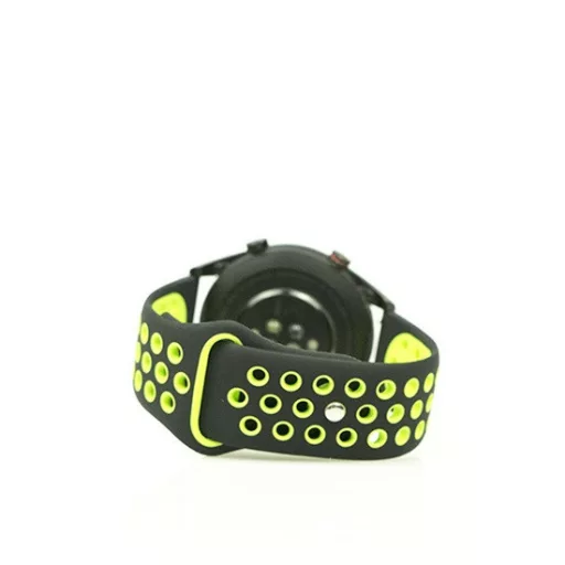 Mybandz_20SKU4578_lelegzo_szilikon_oraszij_fekete-zold_20mm-i1003950