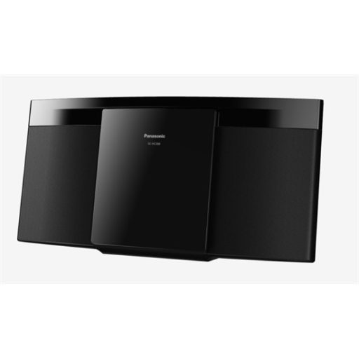 Panasonic SC-HC200EG-K karcsú, elegáns és kis méretű mikrorendszer