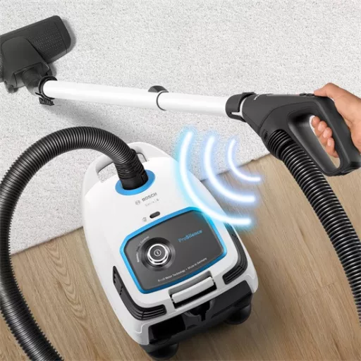 Bosch BGB6SIL1 Serie  6 porzsákos porszívó ProSilence fehér (értékcsökkentett)