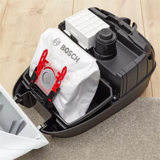 Bosch BGB6SIL1 Serie  6 porzsákos porszívó ProSilence fehér (értékcsökkentett)