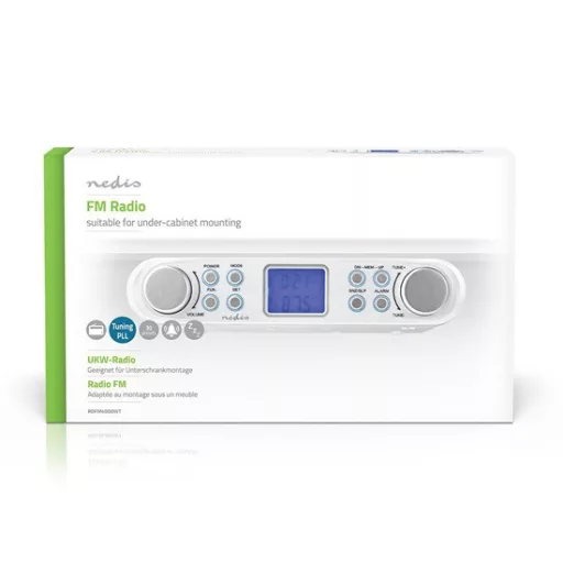 Nedis RDFM4000WT FM rádió (értékcsökkentett)