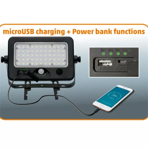 Home by Somogyi FLP 1100 szolár paneles LED reflektor