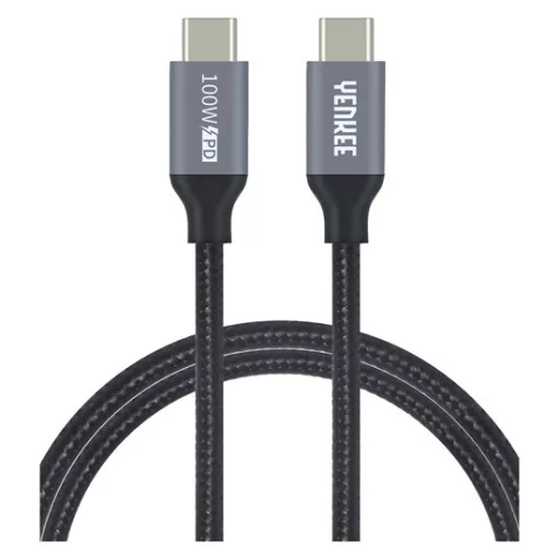 Yenkee YCU 323 BK USB C töltő kábel