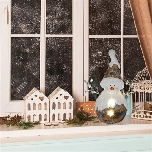 Home by Somogyi KDC 29 LED-es kerámia figura