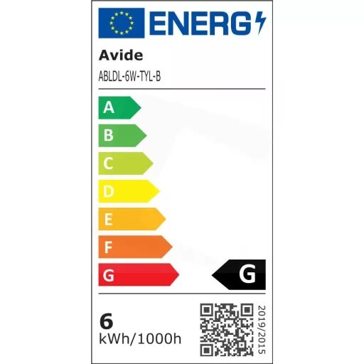 Avide ABLDL-6W-TYL-B tyler asztali led lámpa