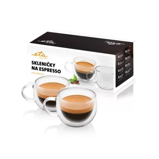 Eta 518091000 eszpresszó pohár 2db.