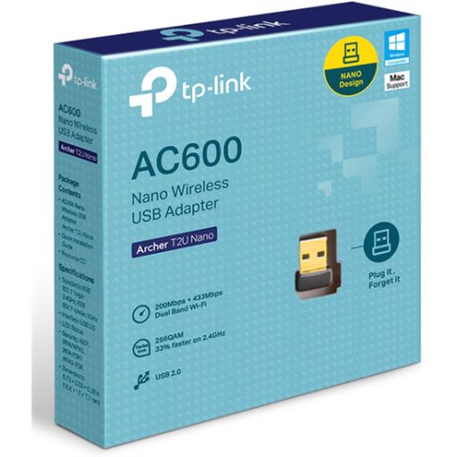 Tp-link Archer T2U Nano vezeték nélküli USB adapter