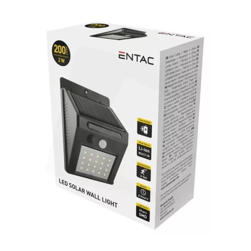 Entac ESL-2W-SMD-PL napelemes lámpa