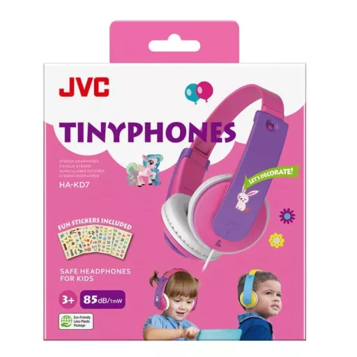 JVC HA-KD7-PNE gyermek fejhallgató