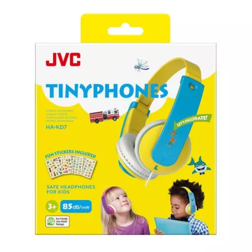 JVC HA-KD7-YNE gyermek fejhallgató
