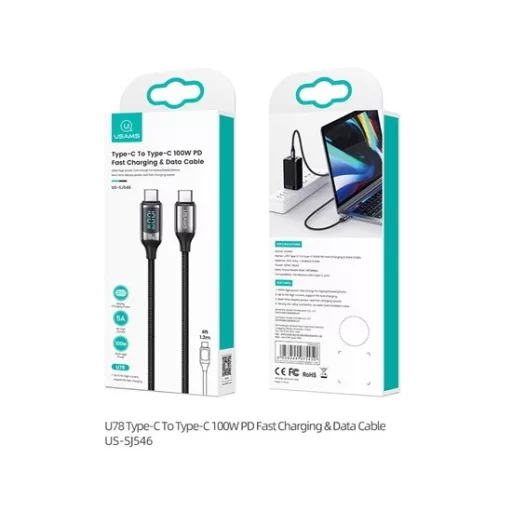 Usams SJ546USB01 gyorstöltő kábel