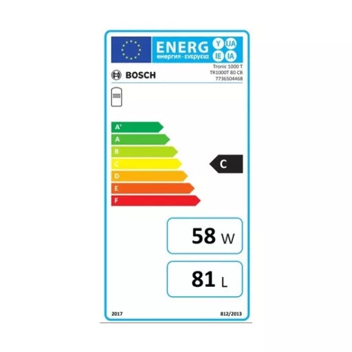 Bosch TR1000T 80 CB JOBB vízmelegítő