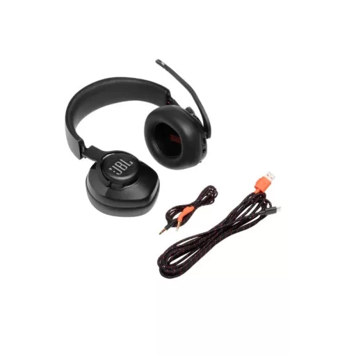 JBL QUANTUM 400 BLACK gamer fejhallgató