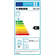 Orion OEC-04 vasmagos elektromos tűzhely