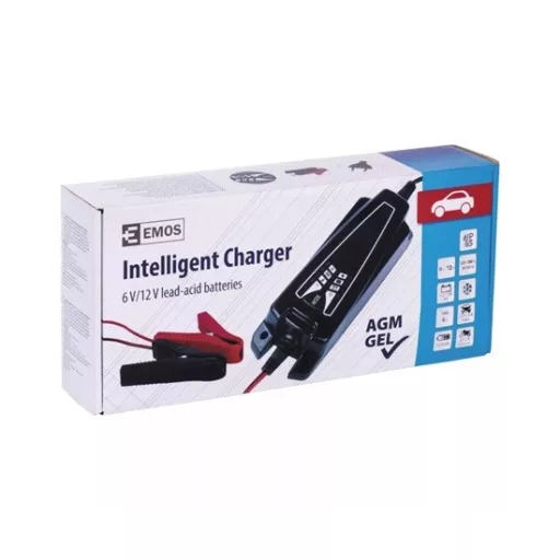 Emos N1014 autó akkumulátor töltő