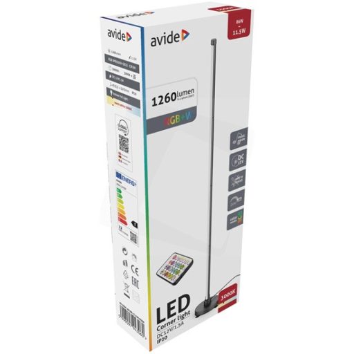 Avide_ABLSBL-CL12W-RGBW_LED_sarok_lampa_digitalis_RGB_W_zene_szenzorral-i833094