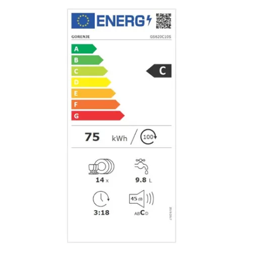 Gorenje GS620C10S TotalDry mosogatógép